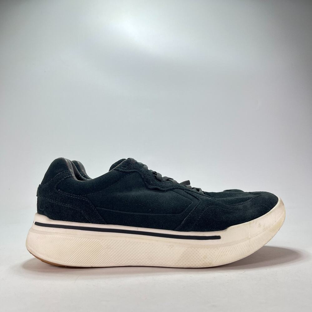 AHNU Sequence 1.1 Black Suede Lifestyle Sneakers Shoes 1173251 Men's Size 12